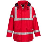 Veste De Pluie Fr Anti-statique Bizflame Couleur : Rouge Taille M - Portwest