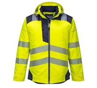 Veste de pluie haute visibilité Portwest VISION - Jaune / Noir XXXL