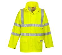 Portwest FR41 Veste de pluie HiVis FR Sealtex Jaune - Taille L
