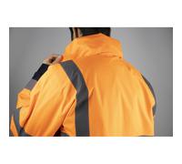 Veste de pluie HV impermeable CHROMA ORANGE MARINE - LMA LEBEURRE - 2297 L