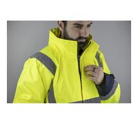 Veste de pluie HV impermeable RADAR JAUNE MARINE - LMA LEBEURRE - 2199 L