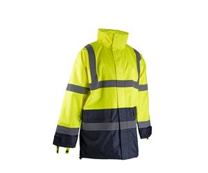 Veste de pluie HV impermeable RADAR JAUNE MARINE - LMA LEBEURRE - 2199 M