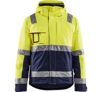Veste de sécurité et d'hiver Blakläder 48701987, jaune/bleu marine uni, taille M