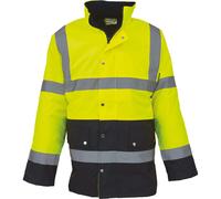 Veste de Sécurité Yoko Bicolore Haute Visibilité Jaune S