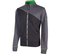 Veste de sweat U-Power Uranus, couleur:asphalt grey, taille:XL