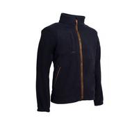 Veste de travail 100% polaire noir et orange KOALA S Coverguard