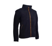 Veste de travail 100% polaire noir et orange KOALA S Coverguard