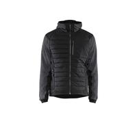Blakläder Veste de travail à capuche hybride 5930 gris foncé/noir TXL