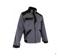 Veste de travail BRASURE bi-colore 100% coton Gris - LMA S
