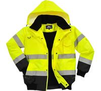 Portwest Blouson C465YNRL Haute visibilité bicolore Jaune/Marine Taille L