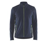 Veste de travail micropolaire Blaklader bleu marine/jaune taille XL tour de poitrine 110 cm