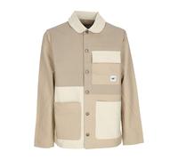 CAT - Veste de Travail en Toile Fermeture à Boutons - Homme - Vestes - Beige - Taille: M