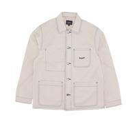 Veste de travail pour hommes Veste de corvee en nylon contraste Creme CREAM S