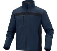 VESTE DE TRAVAIL SOFTSHELL BLEU MARINE - DELTA PLUS - LULEA2 - LULE2BM0 46/48 (S)