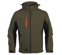 Veste De Travail Softshell - Homme - Hk175 - Vert Kaki Foncé