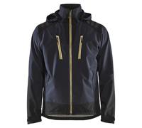 Veste de travail softshell stretch 2D bleu marine/jaune TS - BLÅKLÄDER - 474925138635S