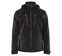 Veste de travail softshell stretch 2D bleu marine/noir TS - BLÅKLÄDER - 474925138699S