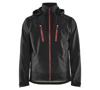 Veste de travail softshell stretch 2D noir/rouge TXS - BLÅKLÄDER - 474925139956XS