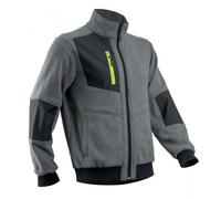 Veste de travail thermique grise MIKAN - avec col montant - T L Coverguard