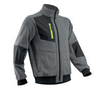Veste de travail thermique grise MIKAN - avec col montant - T M Coverguard
