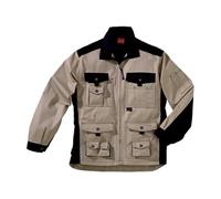 Veste de travail WORK ATTITUDE beige/noir TXS - - 2ATT00CP009870