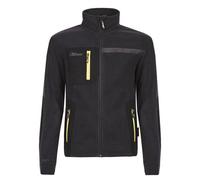 Veste De Travail Zippée Micropolaire Pour Homme - Upfu225 - Noir Et Jaune