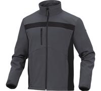 VESTE DELTA PLUS SOFTSHELL POLYESTER/ELASTHANE LULEA2 GRIS / NOIR - LULE2GR0 48/50 (M)