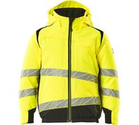 Veste d'hiver pour enfants Hi-vis jaune/noir, taille 164 MASCOT 19935-449-1709