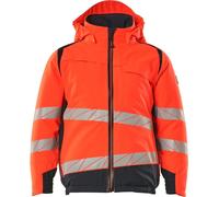 Veste d'hiver pour enfants Hi-vis rouge/noir-bleu, taille 140 MASCOT 19935-449-22210