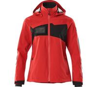 Veste Hard Shell rouge/noir, taille MASCOT 18011-249-20209