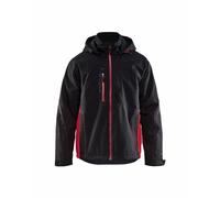 Blakläder Veste hardshell 47901977 déperlante coupe-vent Noir/Rouge 3XL