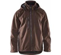 Veste hardshell BLAKLADER Déperlante T.XXXL - MARRON/NOIR - 479019777899-XXXL