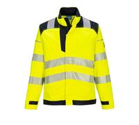 Portwest FR714 Veste de travail Modaflame PW3 HV Jaune/Noir - Taille XL
