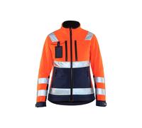 Veste impermÃ©able rÃ©flÃ©chissante femme Blaklader Orange M