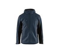 Veste imperméable à capuche Blaklader Bleu S