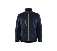 Veste softshell coupe-vent et respirante 4950 - bleu marine et noir - taille XL BLAKLADER