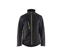 Blakläder 495025169933S Veste softshell, Noir/jaune, Taille S