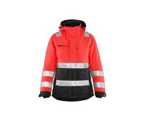 Veste imperméable doublée réfléchissante femme Blaklader Rouge S