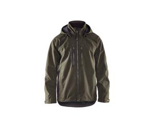 Veste imperméable hiver Blaklader Technique doublée - Vert Olive/Noir - XXL