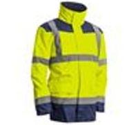 Parka 4 en 1 KANATA - parka + veste thermique - jaune et bleu marine - 3XL Coverguard