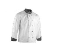 Veste MEDAILLON C2 blanc/gris T.M - 2300 T.3