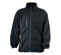VESTE POLAIRE ZIPPEE NOIRE 450 GR/M² ANGARA DE COVERGUARD