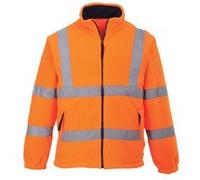Veste polaire haute visibilité - PORTWEST F300MOrangetaille Orange/Bleu Marine G