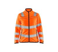 Veste rÃ©flÃ©chissante micropolaire femme Blaklader Orange S