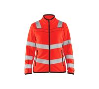 Veste rÃ©flÃ©chissante micropolaire femme Blaklader Rouge M