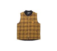 Veste sans manche Service Works Thistle Plaid Padded Jaune L