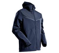 Mascot Workwear Veste softshell Customized 22102-649 avec capuche Bleu marine M
