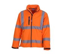 Veste Softshell De Sécurité Hvk09 - Orange Fluo