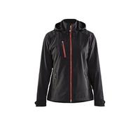 Blakläder Veste Softshell Femme 47192513 Imperméable Noir 3XL