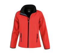 Veste Softshell - Femme - R231f - Rouge Et Noir